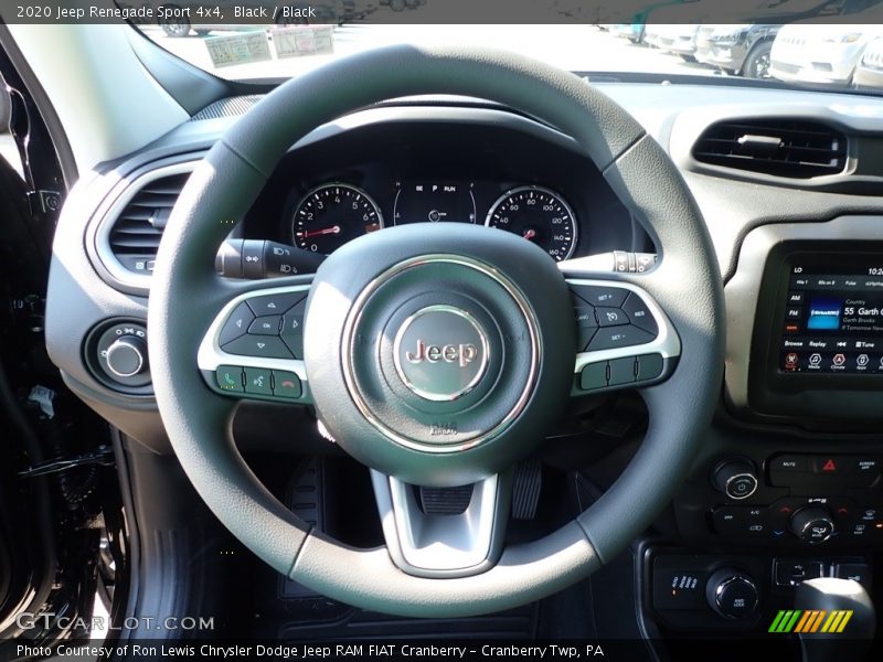 Black / Black 2020 Jeep Renegade Sport 4x4