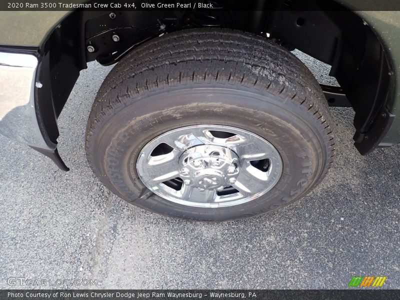 Olive Green Pearl / Black 2020 Ram 3500 Tradesman Crew Cab 4x4