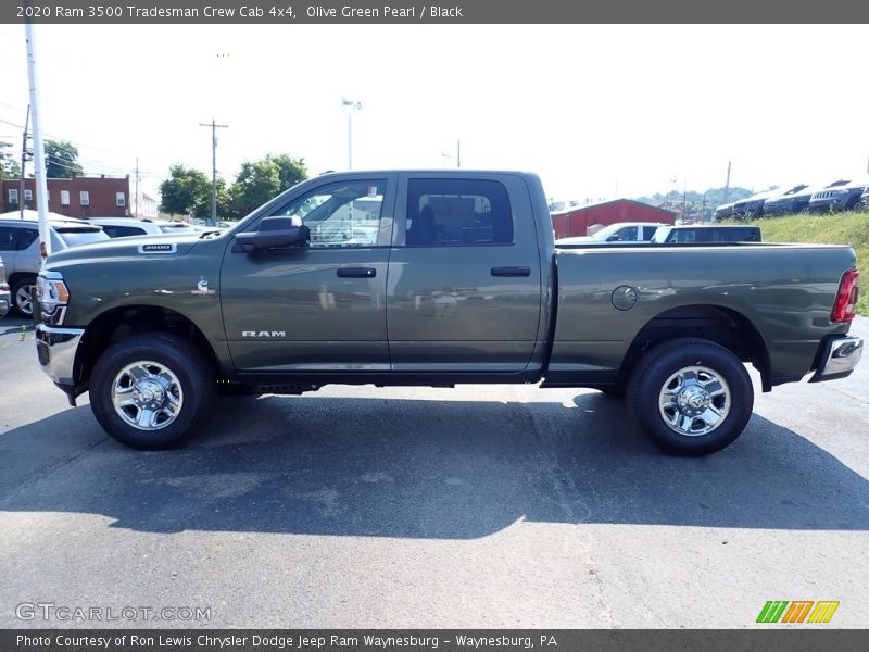Olive Green Pearl / Black 2020 Ram 3500 Tradesman Crew Cab 4x4