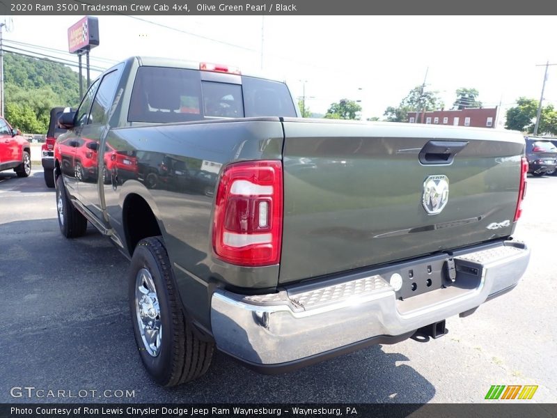 Olive Green Pearl / Black 2020 Ram 3500 Tradesman Crew Cab 4x4