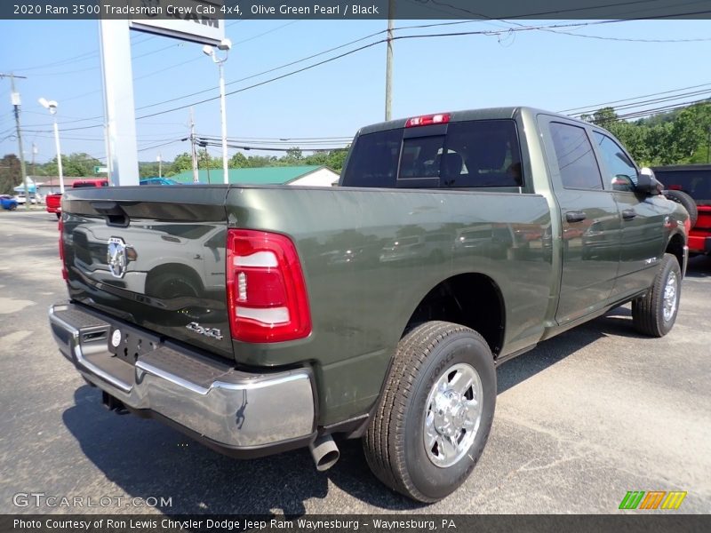 Olive Green Pearl / Black 2020 Ram 3500 Tradesman Crew Cab 4x4