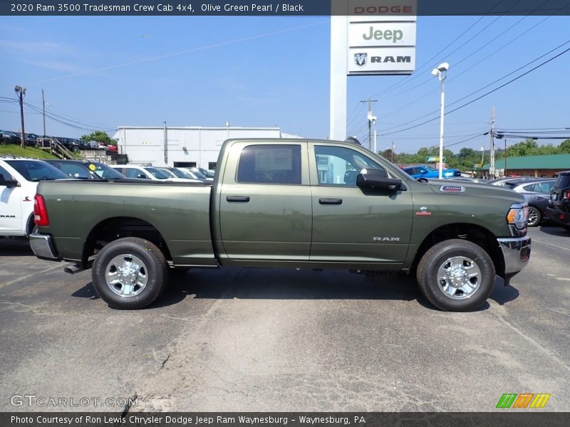 Olive Green Pearl / Black 2020 Ram 3500 Tradesman Crew Cab 4x4