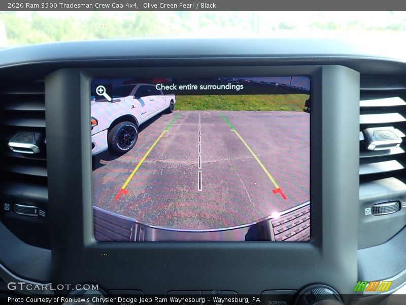 Olive Green Pearl / Black 2020 Ram 3500 Tradesman Crew Cab 4x4