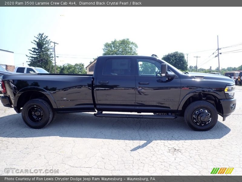 Diamond Black Crystal Pearl / Black 2020 Ram 3500 Laramie Crew Cab 4x4