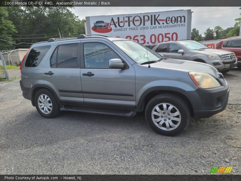Alabaster Silver Metallic / Black 2006 Honda CR-V EX 4WD