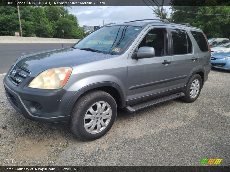 Alabaster Silver Metallic / Black 2006 Honda CR-V EX 4WD