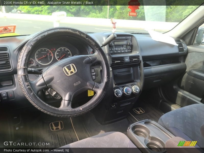 Alabaster Silver Metallic / Black 2006 Honda CR-V EX 4WD