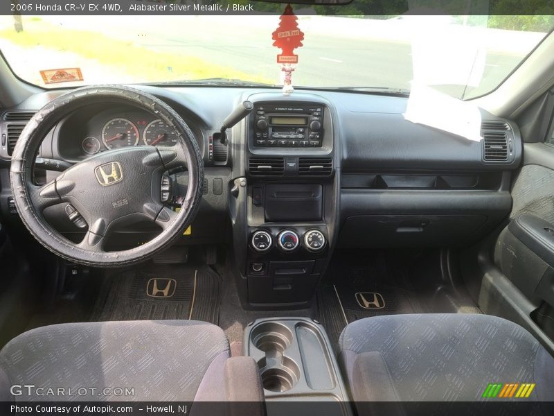 Alabaster Silver Metallic / Black 2006 Honda CR-V EX 4WD