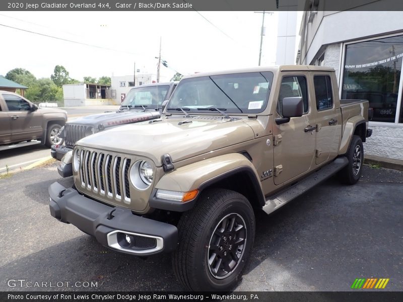 Gator / Black/Dark Saddle 2020 Jeep Gladiator Overland 4x4