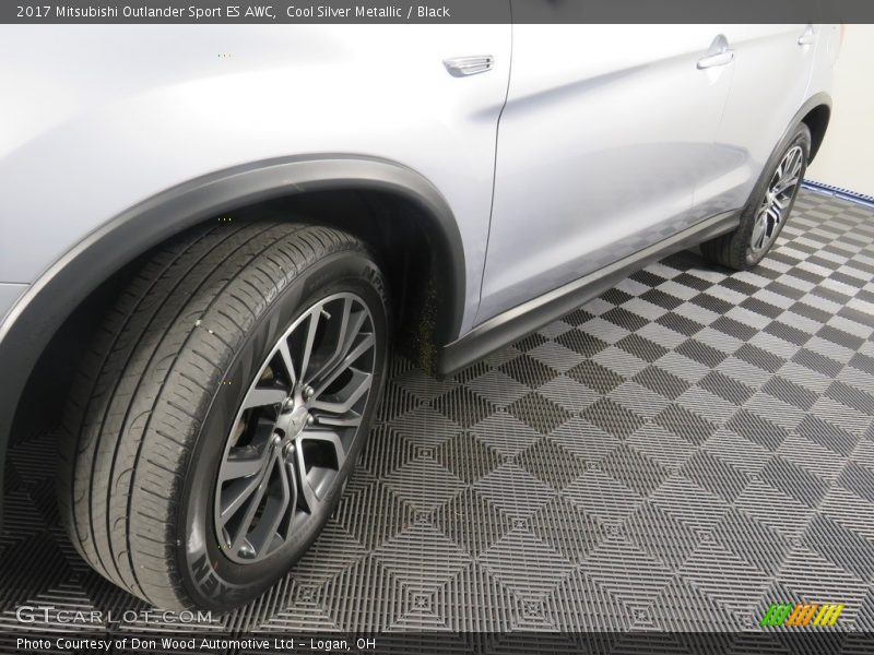 Cool Silver Metallic / Black 2017 Mitsubishi Outlander Sport ES AWC