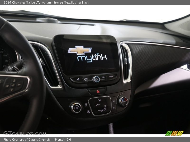 Autumn Bronze Metallic / Jet Black 2016 Chevrolet Malibu LT