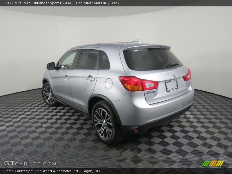 Cool Silver Metallic / Black 2017 Mitsubishi Outlander Sport ES AWC