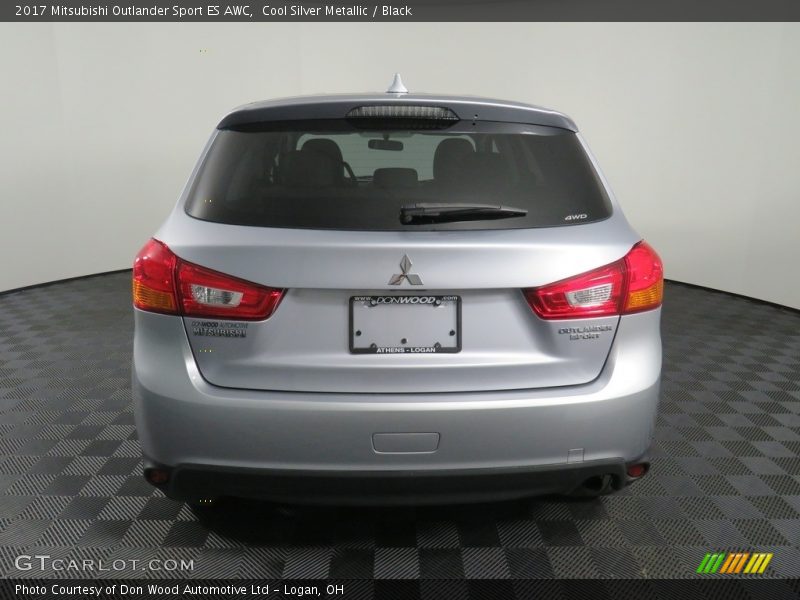 Cool Silver Metallic / Black 2017 Mitsubishi Outlander Sport ES AWC