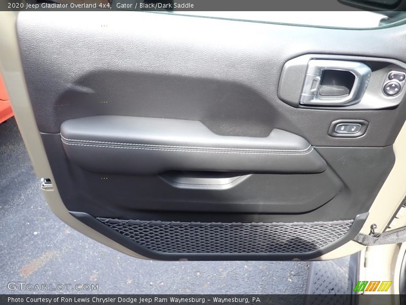 Gator / Black/Dark Saddle 2020 Jeep Gladiator Overland 4x4