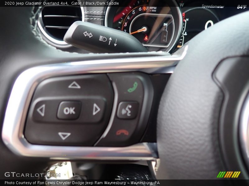 Gator / Black/Dark Saddle 2020 Jeep Gladiator Overland 4x4