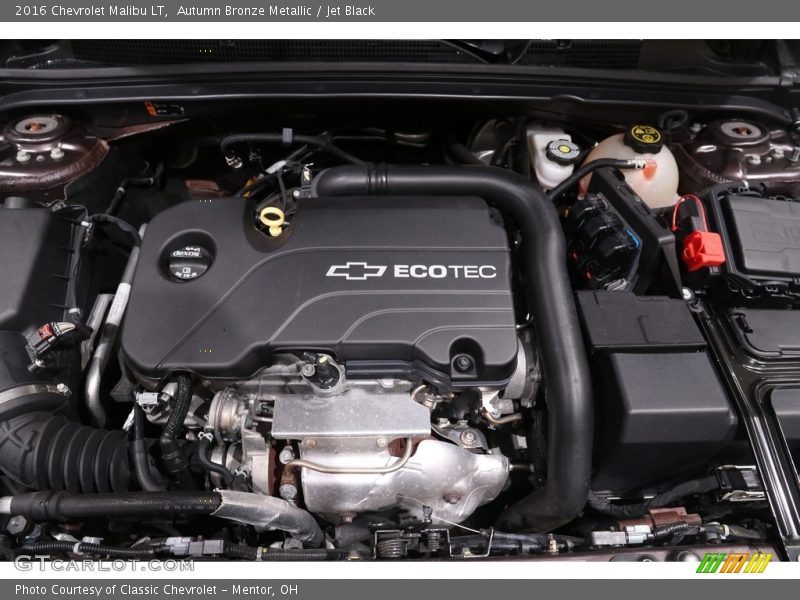 Autumn Bronze Metallic / Jet Black 2016 Chevrolet Malibu LT