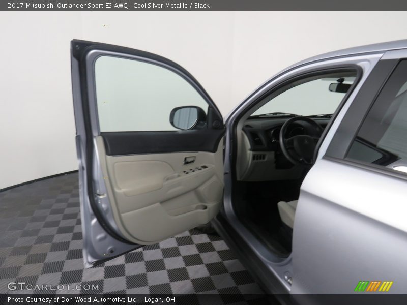 Cool Silver Metallic / Black 2017 Mitsubishi Outlander Sport ES AWC