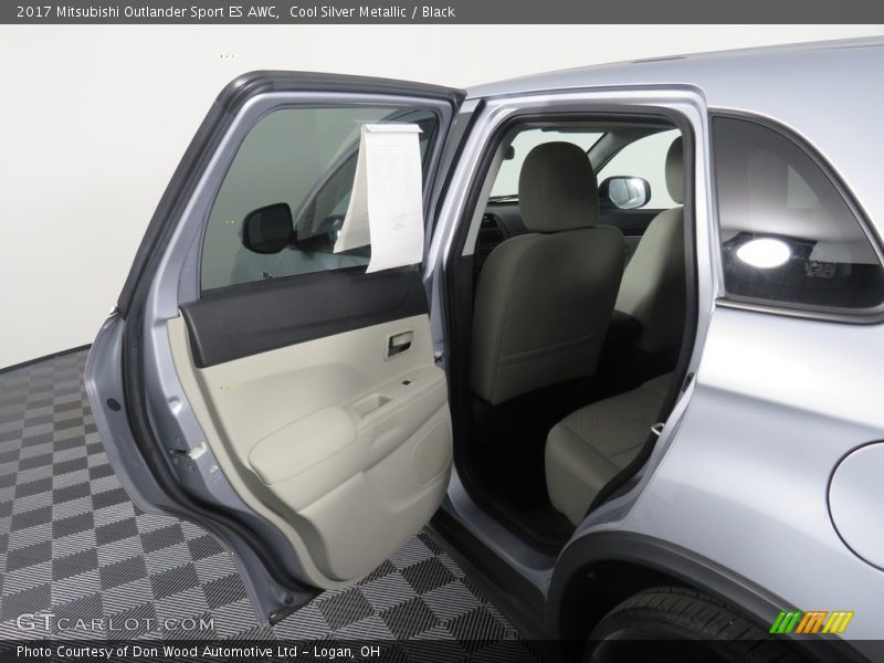 Cool Silver Metallic / Black 2017 Mitsubishi Outlander Sport ES AWC