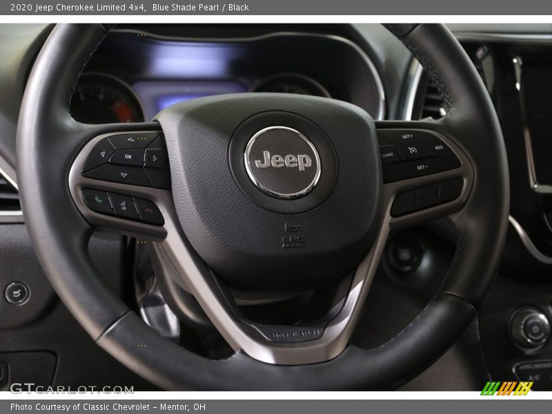 Blue Shade Pearl / Black 2020 Jeep Cherokee Limited 4x4