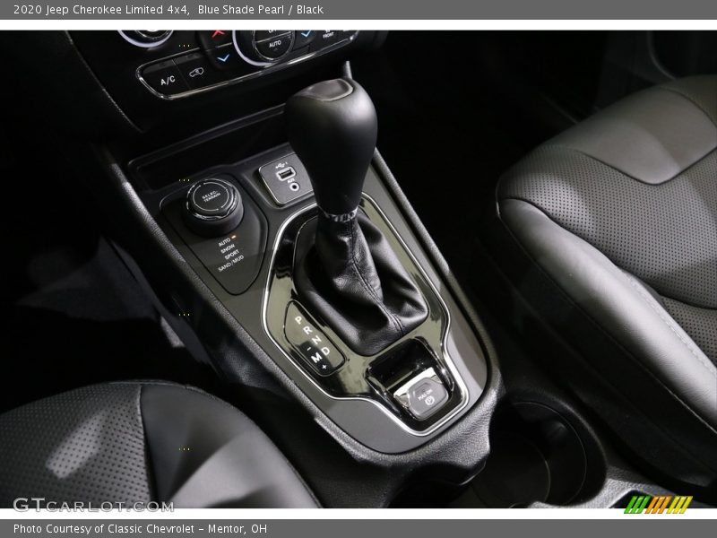 Blue Shade Pearl / Black 2020 Jeep Cherokee Limited 4x4