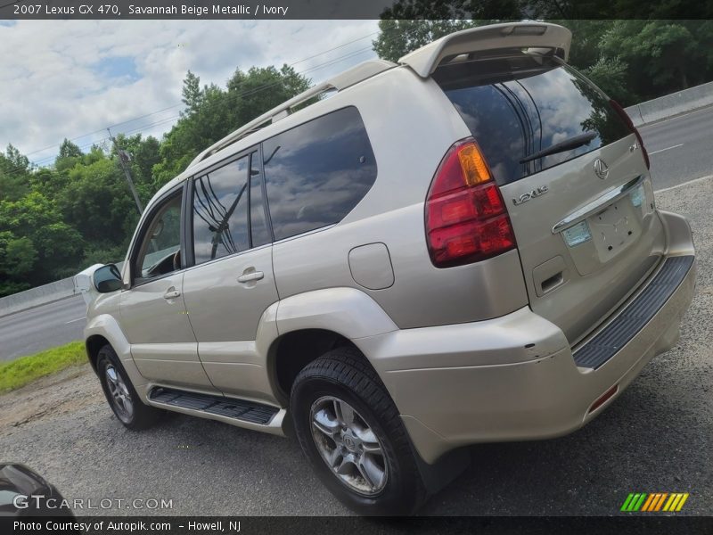 Savannah Beige Metallic / Ivory 2007 Lexus GX 470