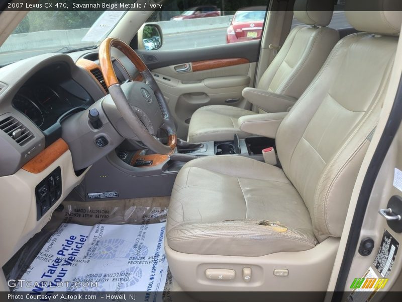 Savannah Beige Metallic / Ivory 2007 Lexus GX 470
