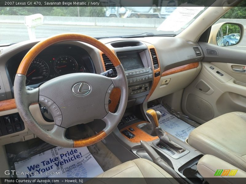 Savannah Beige Metallic / Ivory 2007 Lexus GX 470