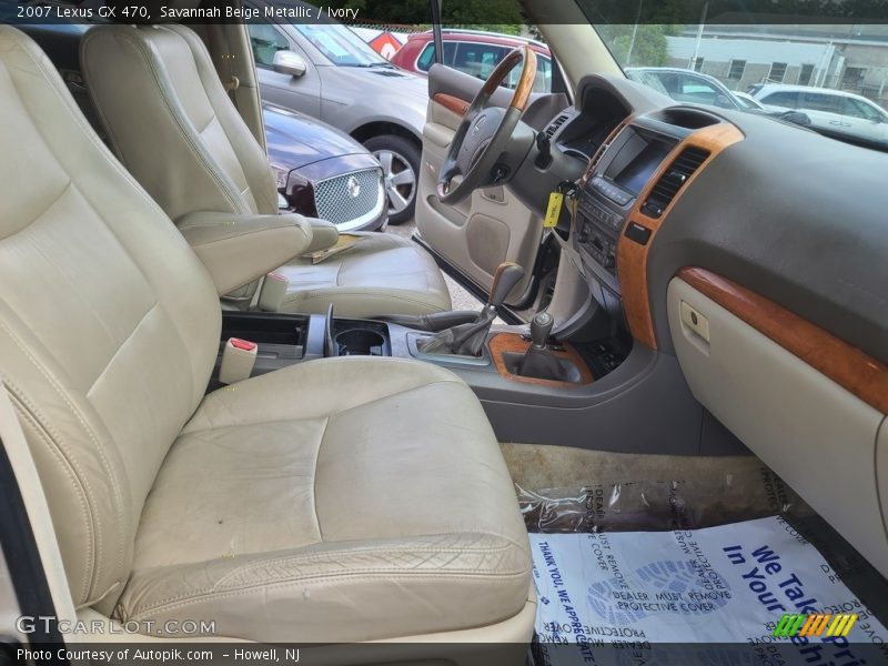 Savannah Beige Metallic / Ivory 2007 Lexus GX 470