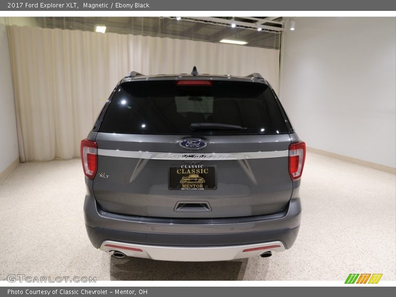 Magnetic / Ebony Black 2017 Ford Explorer XLT