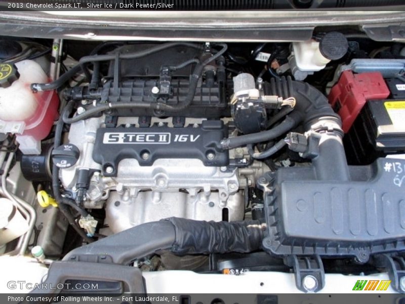Silver Ice / Dark Pewter/Silver 2013 Chevrolet Spark LT