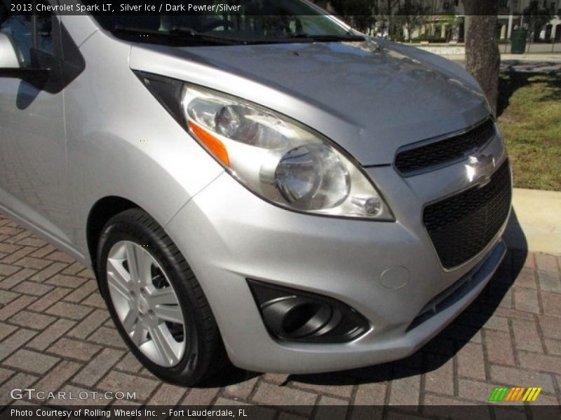 Silver Ice / Dark Pewter/Silver 2013 Chevrolet Spark LT