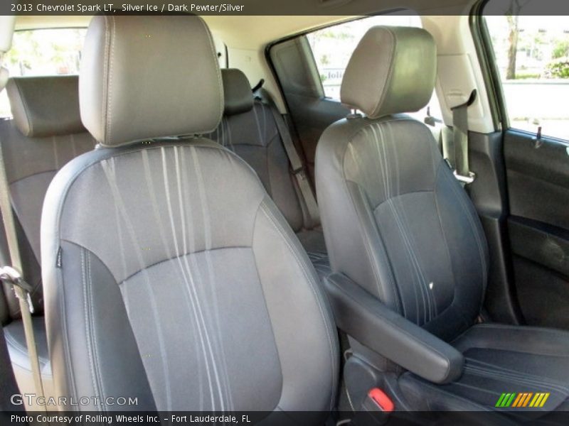 Silver Ice / Dark Pewter/Silver 2013 Chevrolet Spark LT