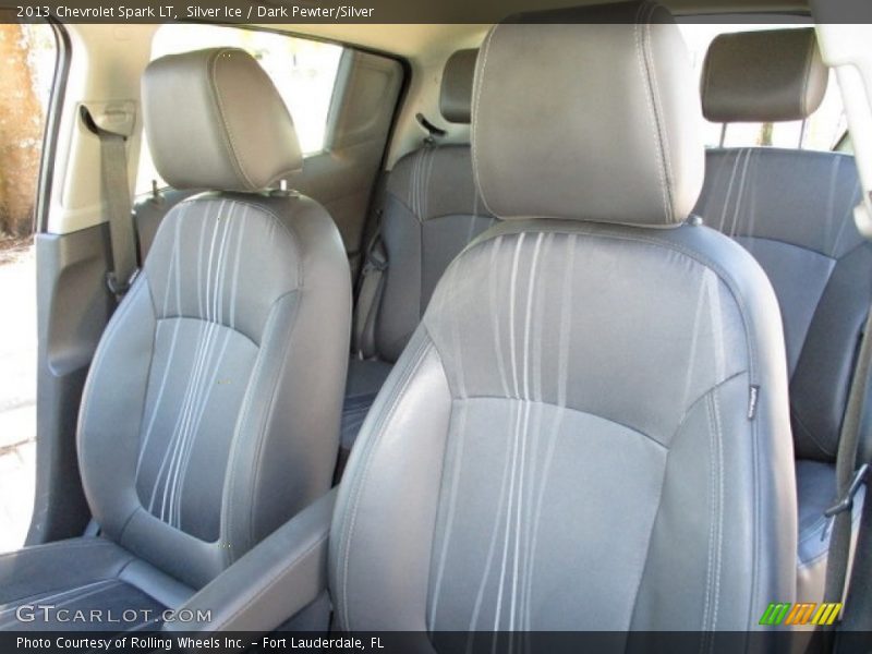 Silver Ice / Dark Pewter/Silver 2013 Chevrolet Spark LT