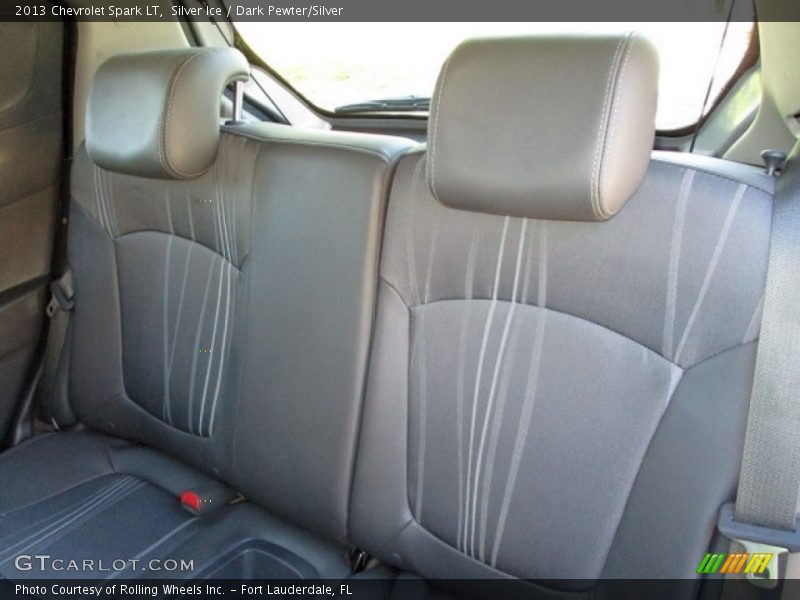 Silver Ice / Dark Pewter/Silver 2013 Chevrolet Spark LT
