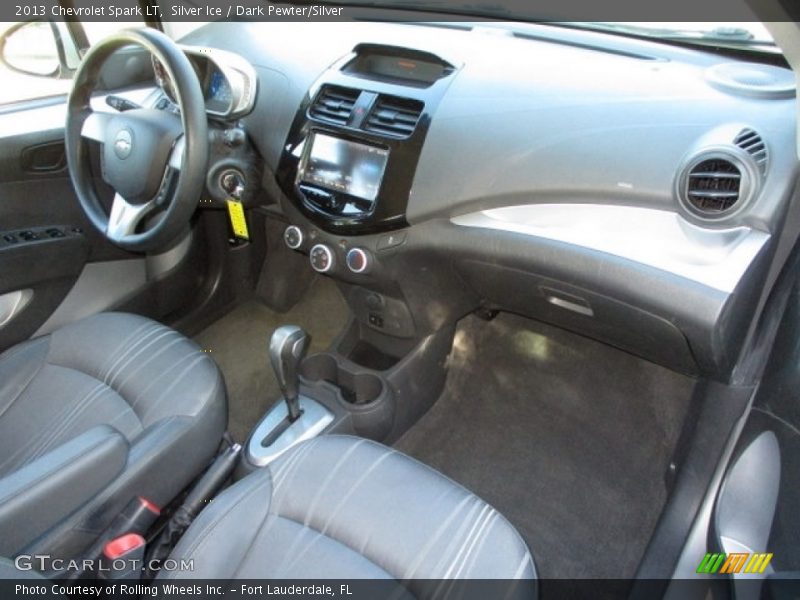 Silver Ice / Dark Pewter/Silver 2013 Chevrolet Spark LT