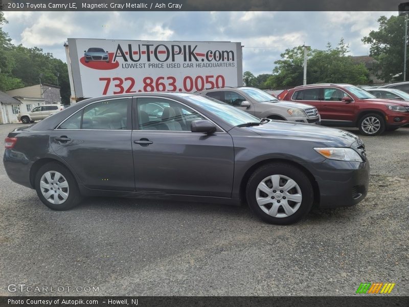 Magnetic Gray Metallic / Ash Gray 2010 Toyota Camry LE