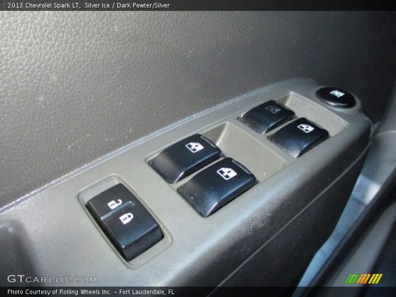 Silver Ice / Dark Pewter/Silver 2013 Chevrolet Spark LT