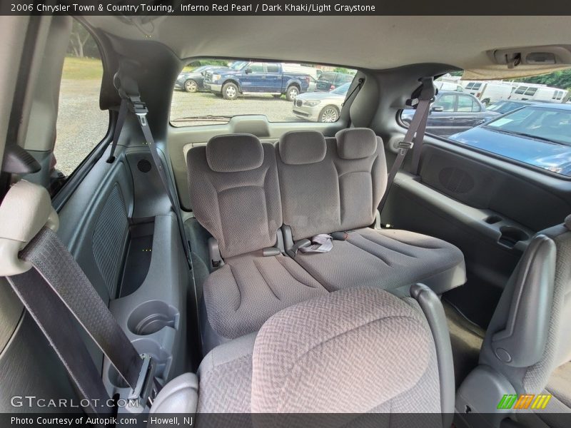 Inferno Red Pearl / Dark Khaki/Light Graystone 2006 Chrysler Town & Country Touring
