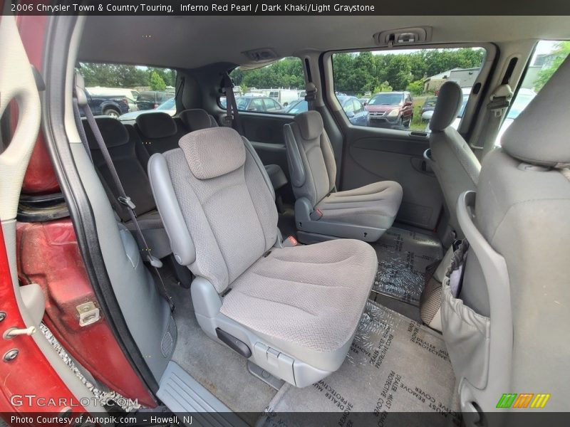 Inferno Red Pearl / Dark Khaki/Light Graystone 2006 Chrysler Town & Country Touring
