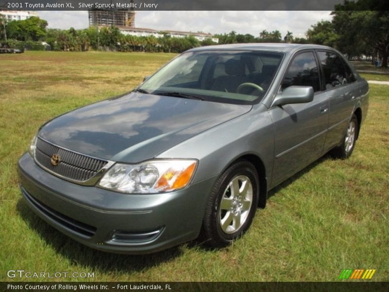 Silver Spruce Metallic / Ivory 2001 Toyota Avalon XL