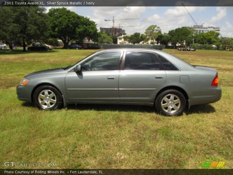 Silver Spruce Metallic / Ivory 2001 Toyota Avalon XL