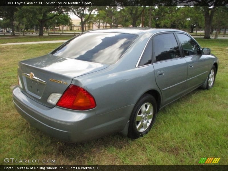 Silver Spruce Metallic / Ivory 2001 Toyota Avalon XL