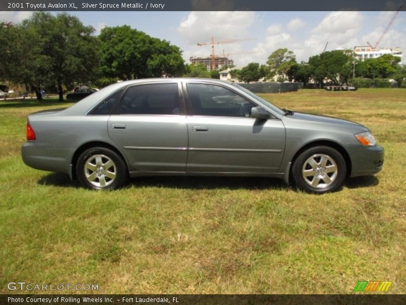 Silver Spruce Metallic / Ivory 2001 Toyota Avalon XL