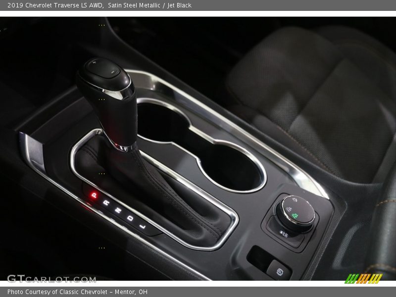 Satin Steel Metallic / Jet Black 2019 Chevrolet Traverse LS AWD