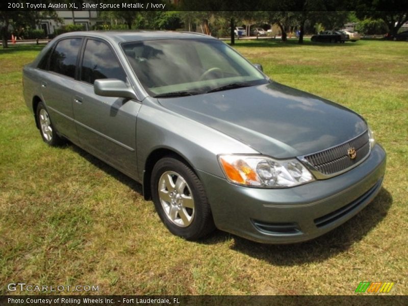 Silver Spruce Metallic / Ivory 2001 Toyota Avalon XL