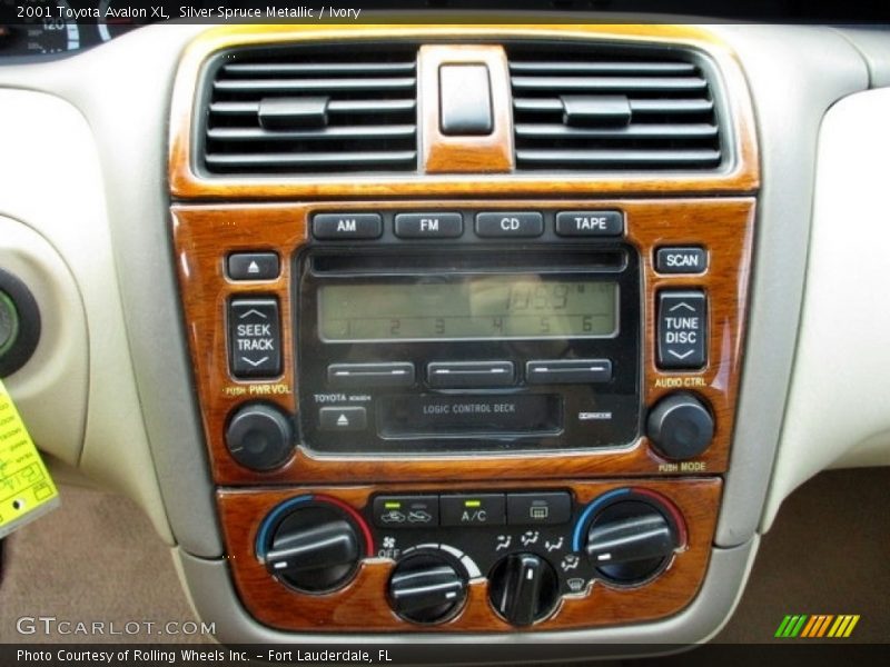 Silver Spruce Metallic / Ivory 2001 Toyota Avalon XL