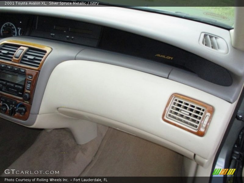 Silver Spruce Metallic / Ivory 2001 Toyota Avalon XL