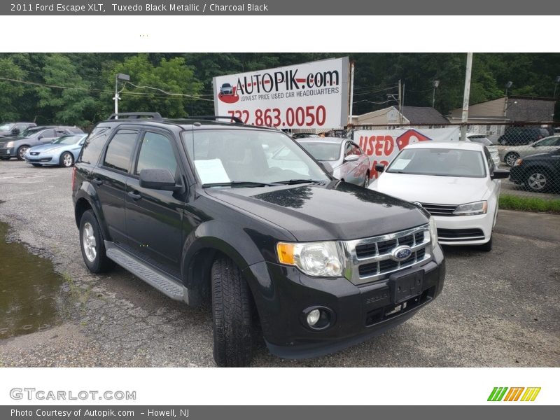 Tuxedo Black Metallic / Charcoal Black 2011 Ford Escape XLT