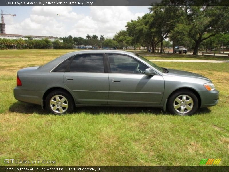 Silver Spruce Metallic / Ivory 2001 Toyota Avalon XL