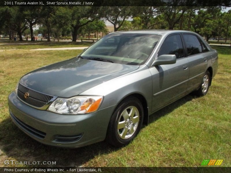Silver Spruce Metallic / Ivory 2001 Toyota Avalon XL